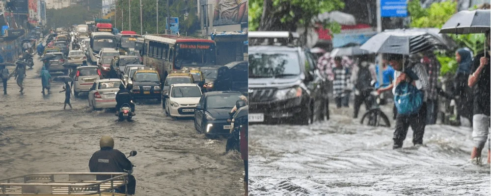 मानसून की तबाही देहरादून की सड़कें नदियों में तब्दील