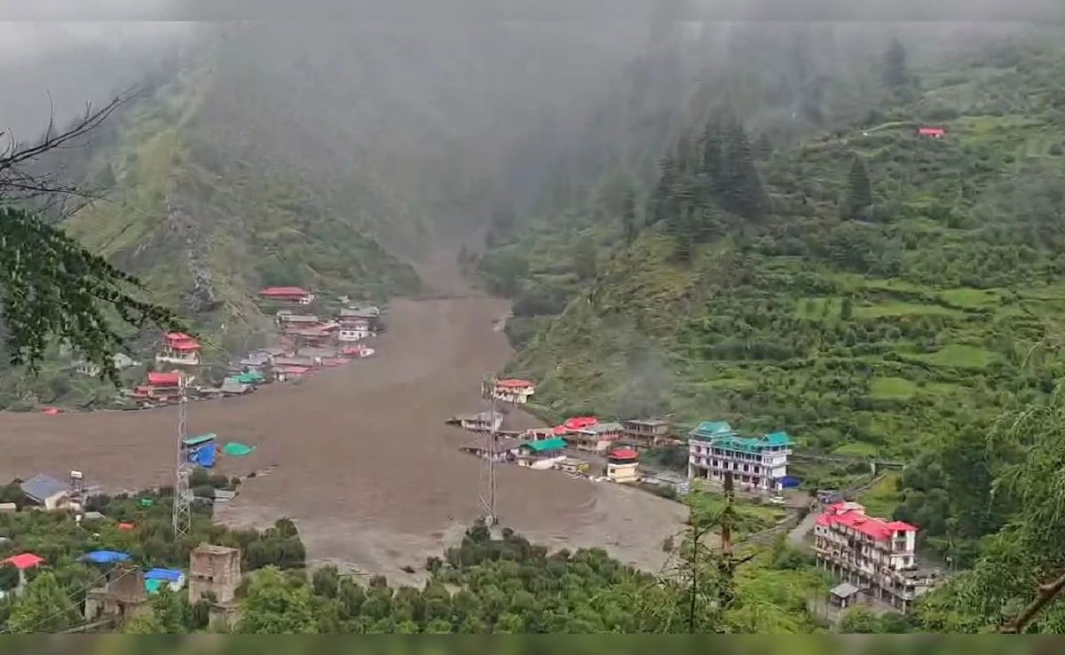 उत्तरकाशी में बादल फटा
